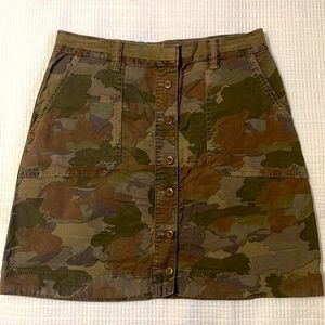 Anthropologie mini skirt